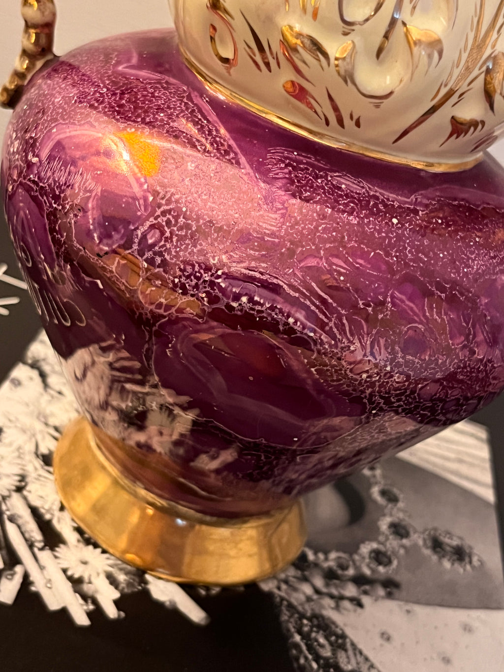 1950s SICAS ceramic vase from Sesto Fiorentino no. 513