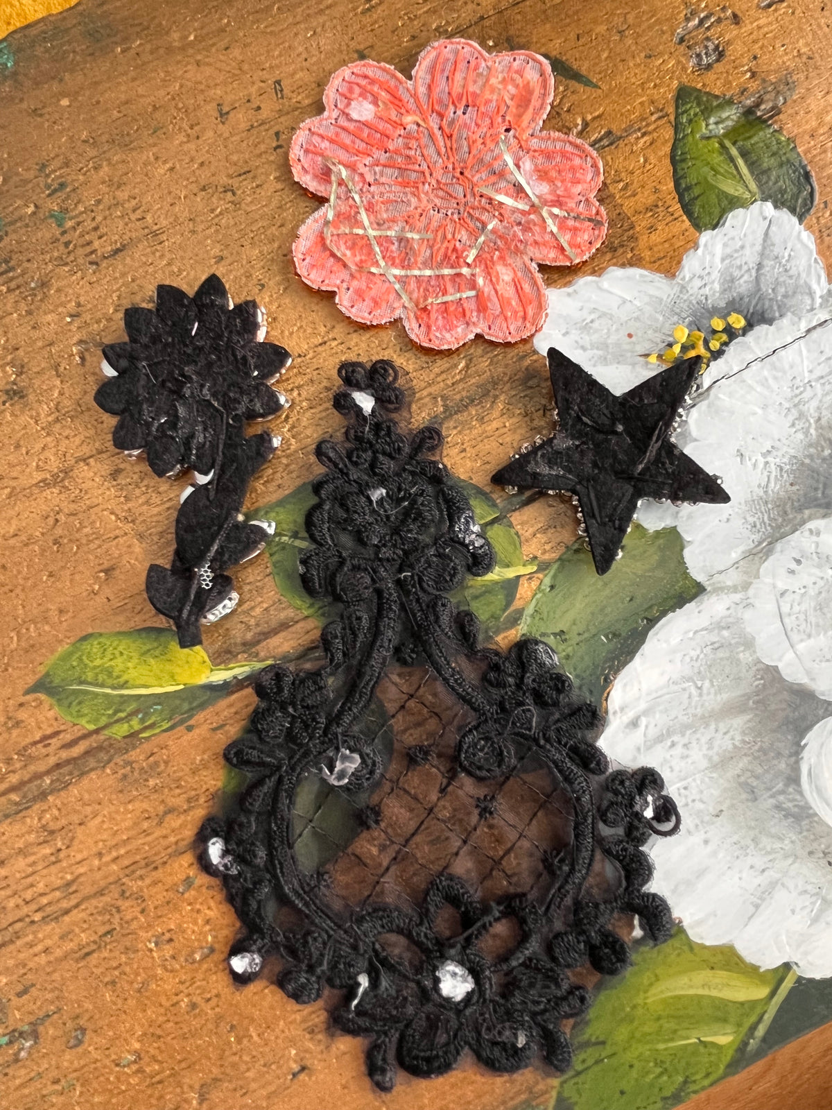Patch Ricami passamanerie decori ricamati