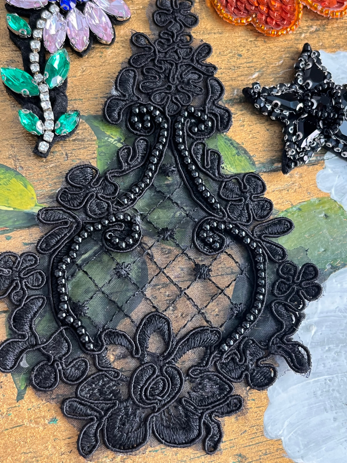 Patch Ricami passamanerie decori ricamati